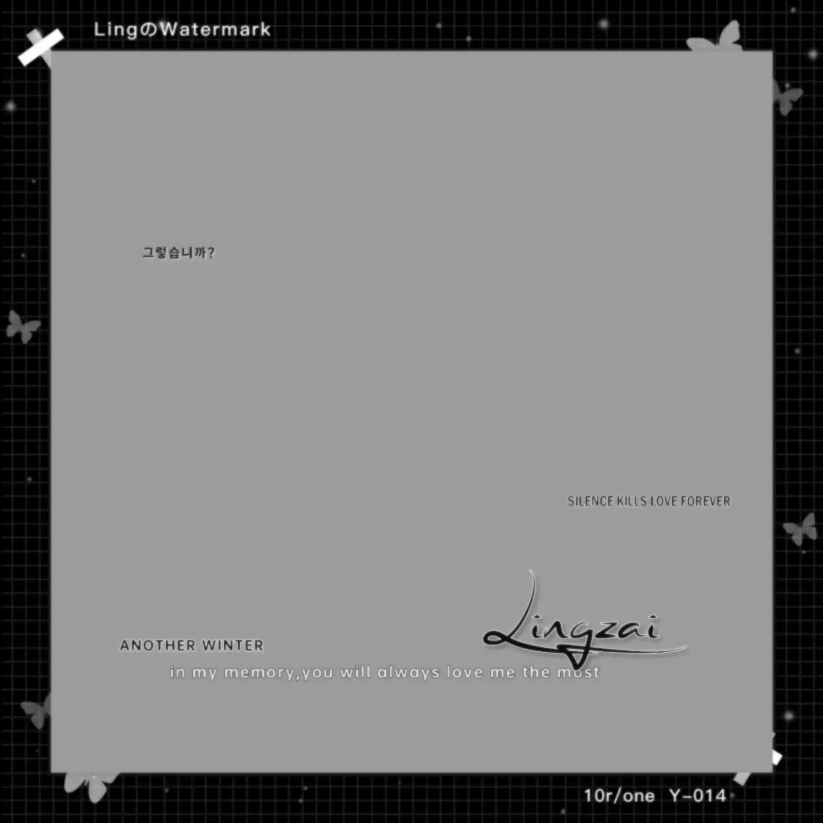 日漫头像框】 下单备注英文署名百搭头像框水印搭配漫截头像