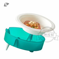 Xiaopei 15° disposable fresh food cat bowl cat one-time feeding and drinking dog oblique mouth basin replacement portable neck guard