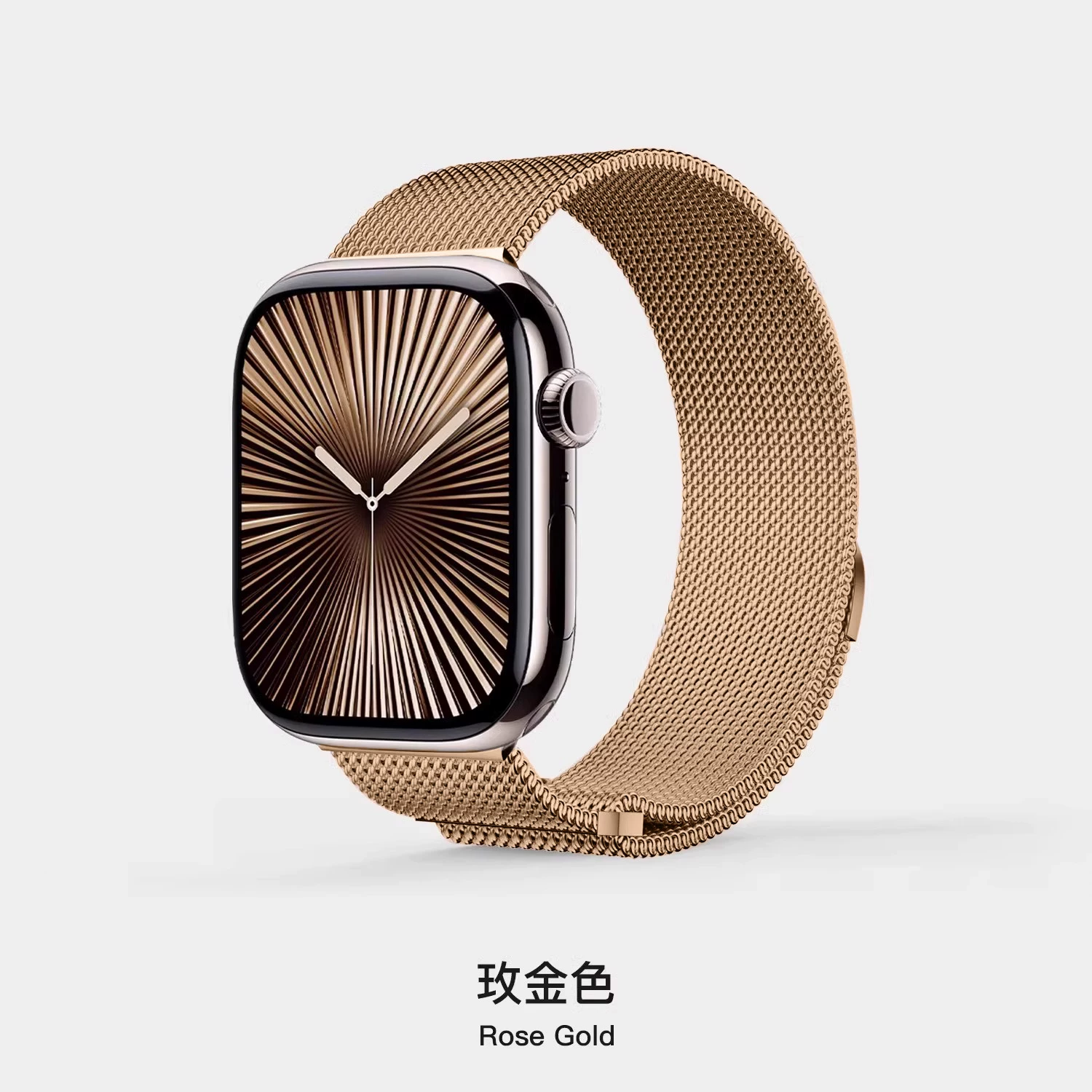 Подходящий ремешок для iwatch11, S9, Apple S10, часы S8, Миланский стиль, металлический, SE, умные часы