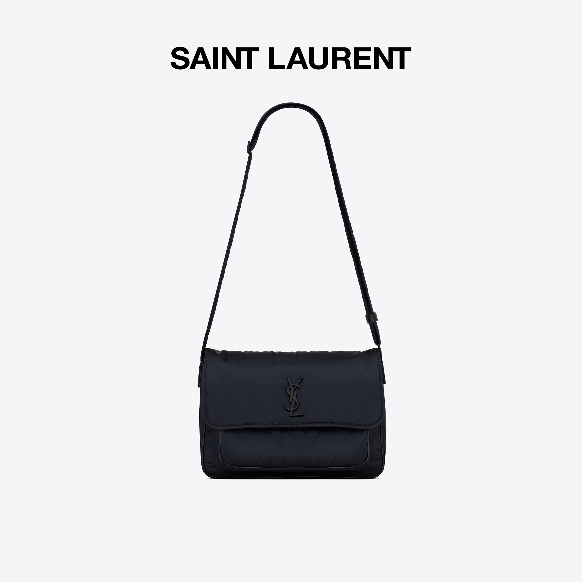 Gift] YSL Saint Laurent Men's NIKI ECONYL MESSENGER HAND BAG-Taobao