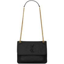 YSL Saint Laurent womens black NIKI BABY leather handbag ysl bag ysl bag
