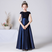 Childrens Childrens Performance Clothes Piano Performance Dress Princess Dress Girls Little Host Chorus Conductor