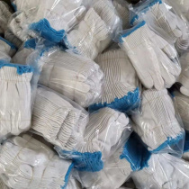 60 pairs of labor protection gloves wear-resistant thickened anti-slip auto repair machining gloves nylon gloves