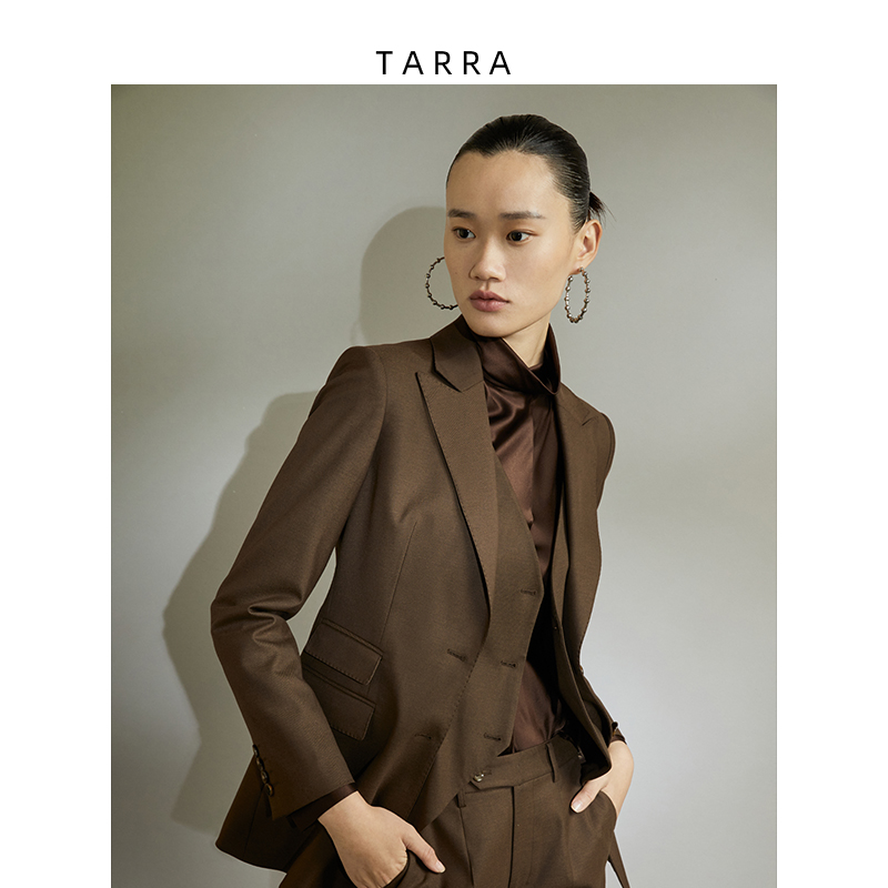 Suit suit Women's new small crowdDesign Superior Sense Interview Office Career Formal Spring Autumn Business Positive Dress