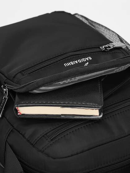 萨奇袋鼠斜挎包男款外出便携包2025新款时尚多功能通勤单肩公文包