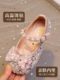 真皮女童鞋子儿童公主鞋2025新款宝宝夏款水晶小皮鞋水钻闪亮单鞋