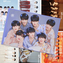 TF TNT era Junior group Neighborhood Write Real Poster Dorm Room Wall Sticker song Yaxuan Ma Jiaqi Ding Cheng Xin Meal System