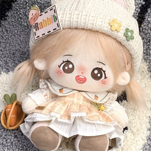 Хлопковая кукла, маленькая плюшевая игрушка, детская одежда, 20см, подарок на день рождения