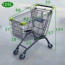 Supermarket shopping cart cart childrens vegetable shopping cart large hot-selling shopping mall movable factory large tally