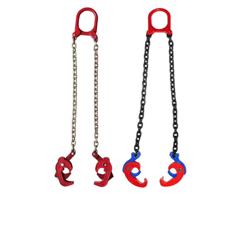Oil barrel lifting pliers oil barrel clamp oil barrel lifting hook clamping oil barrel hanger chain hanger double chain oil barrel clamp