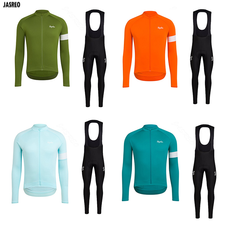 rapha spring and summer cycling clothing long-sleeved suit men and women mountain road cycling team version can be customized pants