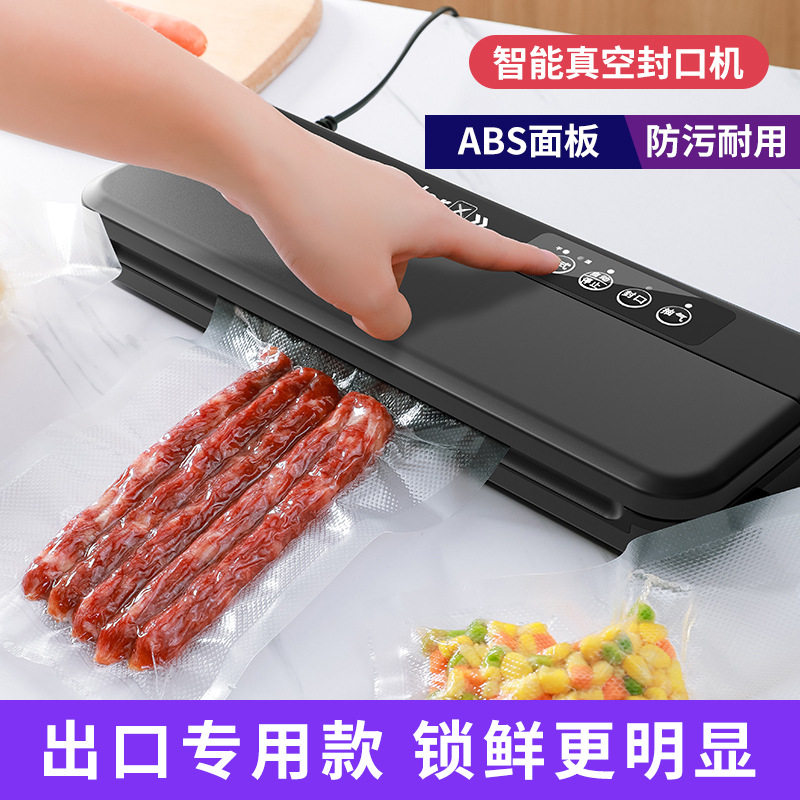 Portable Electric Vacuum Preservation Machine, Household Storage Vacuum Sealing Machine, Commercial Automatic Mini Smart Vacuum Machine