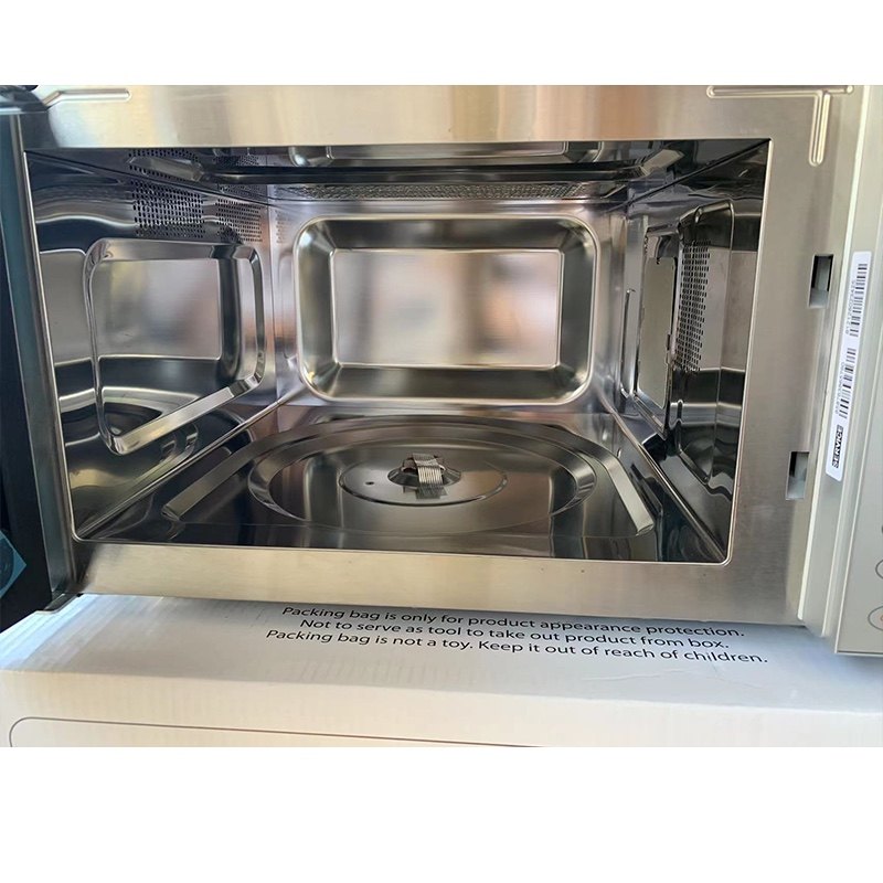 Commercial Microwave Oven 42 Liters with Grill, All Stainless Steel, Computer Turntable Type, Convenience Store Restaurant, High Power 1000W