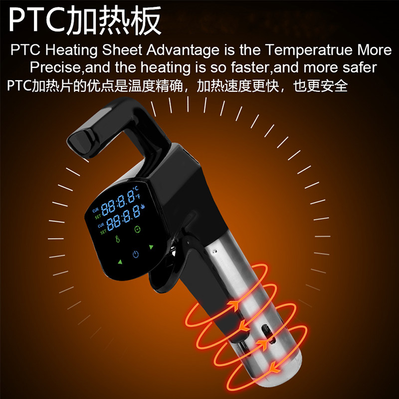 Low-Temperature Slow Cooker Commercial Sous Vide Constant Temperature Heating Molecular Cuisine Steak Tenderizer Home Use High Power