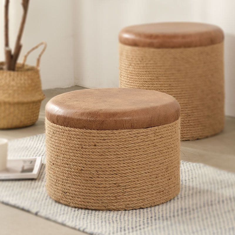 Japanese-style tatami thickened futon home ground pier living room sofa stool tea table round stool balcony cushion floor pier