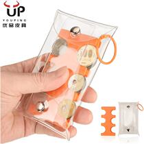 Japanese coin clip coin purse bag PVC storage bag classified storage coin bag car coin clip loose wallet
