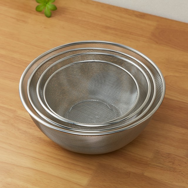 Stainless steel mesh basket S