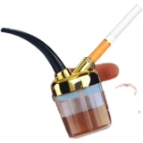 Творческая грубая средняя средняя тонкая трехцелевая сигаретная горшка с водой Здоровый фильтровая вода Сигарета ковш