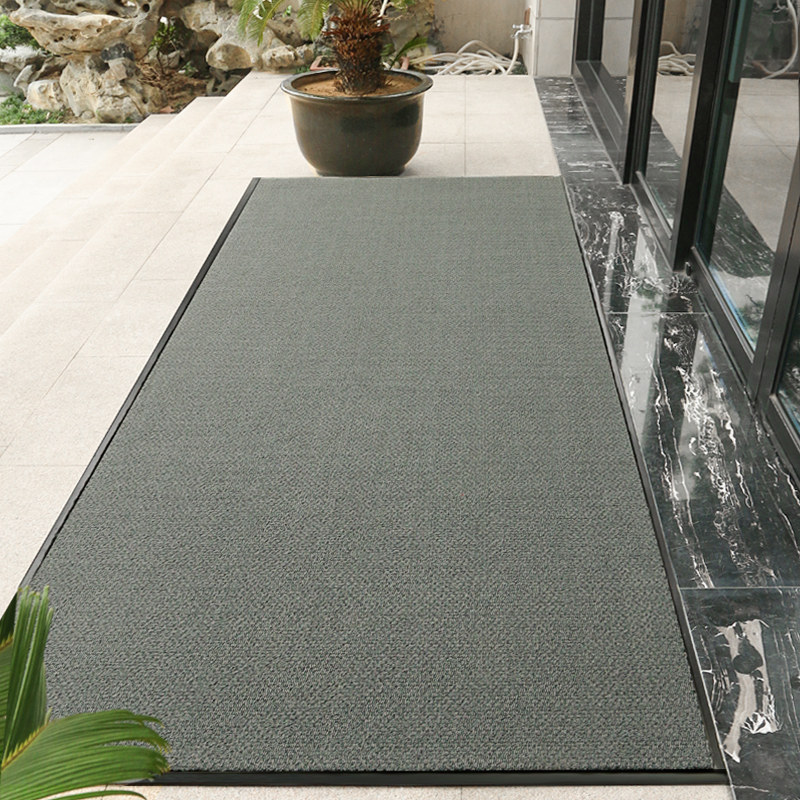 Custom company door mats hotel outdoor welcome door mats outdoor commercial high-end carpet dust-proof home foot mats