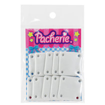 Japanese Pacherie supplement white square piece can be used to replace decorative bag PA-16