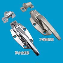 Industrial Heavy 6 Inch Flat Oven Handle Conditioning Oven Handle Steam Cabinet Door Clasp Cold Garage Door Lock A09