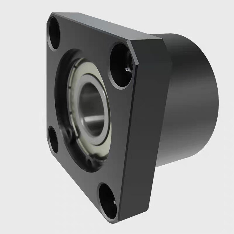 Optical Axis Seat Assembly Bearing Seat Replacement MISMI BGSBB6800ZZ Square Flange Bushing Model Double Bearing Seat