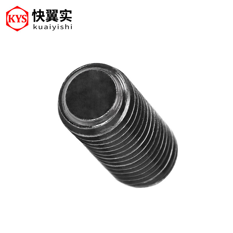 12 9 level flat end tightening screw M12 * 10 * 16 * 20 * 25 * 35 * 40 * 50 60 * 60 inner hexagon headless screw
