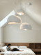 Designer Movable Dining Room Pendant Light, Bar Counter, Bedroom, Sloped Ceiling, Staircase, Homestay, Wabi-Sabi Cream Style, Stone Long-Line Light