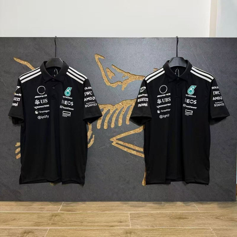 Top-Notch Quality 26Ss New Amg Collaboration F1 Racing Element Short-Sleeve Polo Shirt, Unisex and Trendy Top-Notch Quality 26Ss New Amg Collaboration F1 Racing Element Short-Sleeve Polo Shirt, Unisex and Trendy