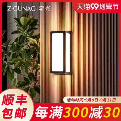 Waterproof simple balcony wall lamp outdoor outdoor wall light super bright modern villa courtyard light outdoor aisle LED light