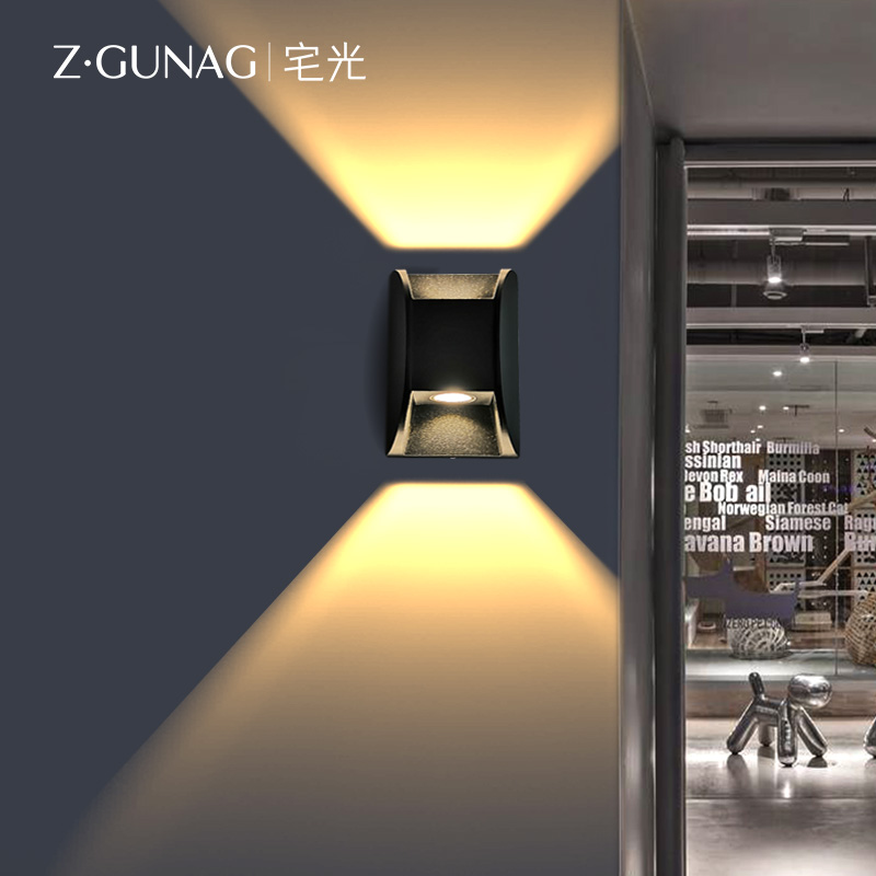 Modern Villa Patio Door Light Outdoor Gate Lights into the house Outdoor Led Balcony Light Wall Lamp Super Bright