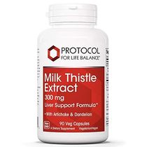Protocol Milk Thistle Extract 300mg - Botanical Liver Sup