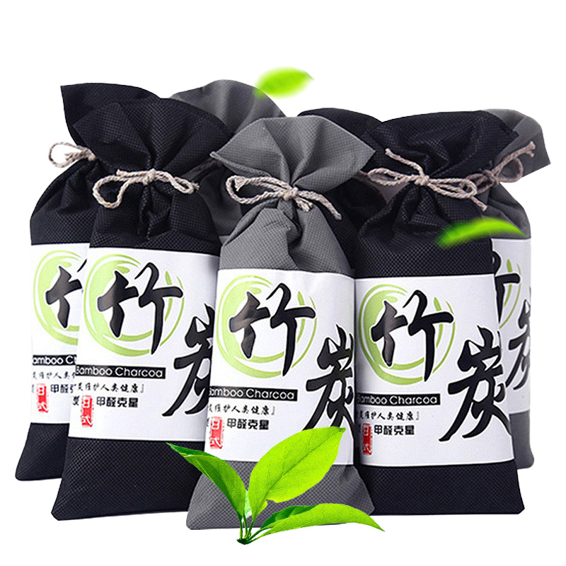 Yueche bamboo charcoal bag removes formaldehyde new car activated carbon bag car deodorization car deodorant jewelry decoration supplies