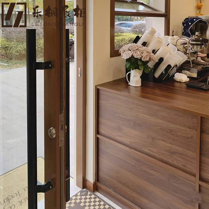 Simple modern bakery cashier counter clothing store shop small counter dining room bar table beauty salon reception desk - Taobao