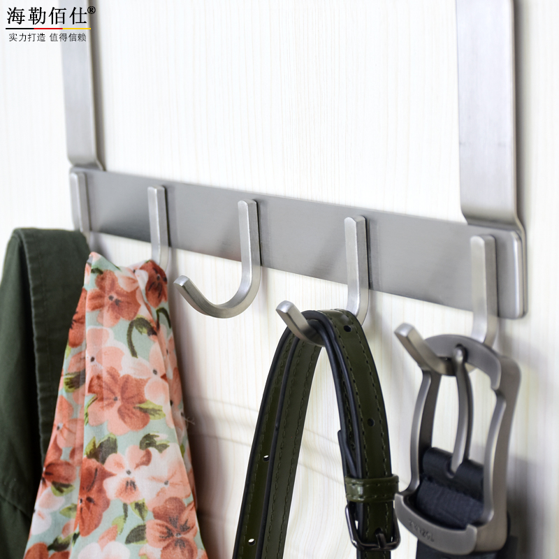Hook behind door without a punch door hanging on bedroom 5cm thick door hook door and hanging clothes behind door