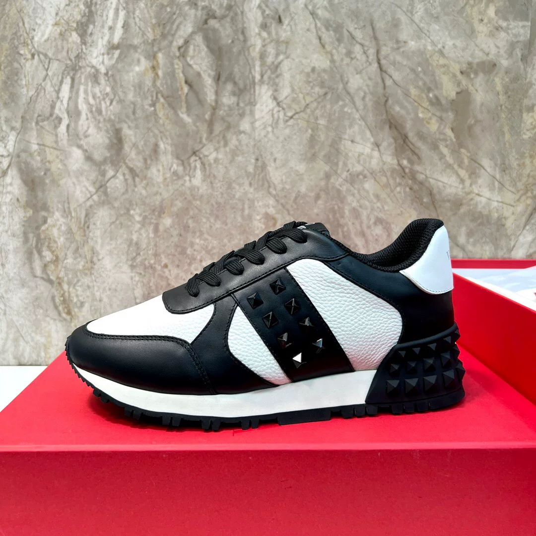 Покупка Valentino Valentino 23SS новая мода низкопрофильные обувь на шнуровке с толстой подошвой повседневные кроссовки для мужчин
