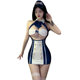 80-160 catties plus size anchor summer underwear sexy tight hip skirt seductive no need to take off stewardess uniform professional suit