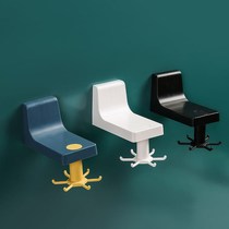 Kitchen Shelve Pan Scoop Spoon spoon containing shelf Perforated Wall-mounted Swivel Hook Cookware Supplies Rack God