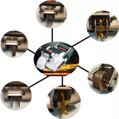 Juntu electric utility water and electricity slotting machine one-time forming dust-free wire heating pipe installation concrete cutting machine