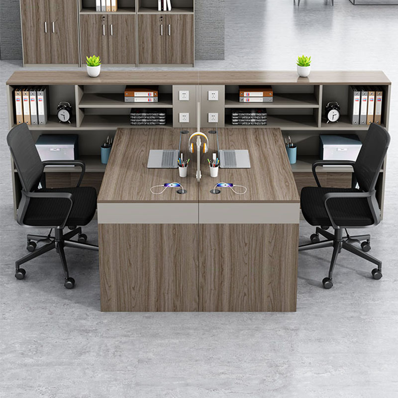 Staff Desk, Employee Workstation, Office Computer Desk, Financial Double Desk, Face-To-Face 4/6 Person Combination Set