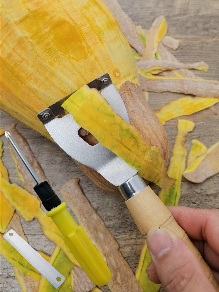 Peeling pumpkin peel artifact coconut meat planer sugarcane planer knife loofah planer lettuce special peeler coconut planer
