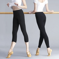 Modal dance pants carrot pants black autumn and winter tight modern dance practice bottoming pants for women classical dance wear