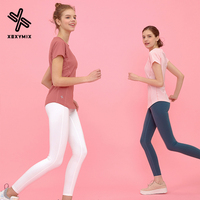 xexymix韩国防晒速干衣短袖运动T恤女冰感健身服上衣夏季薄款修身