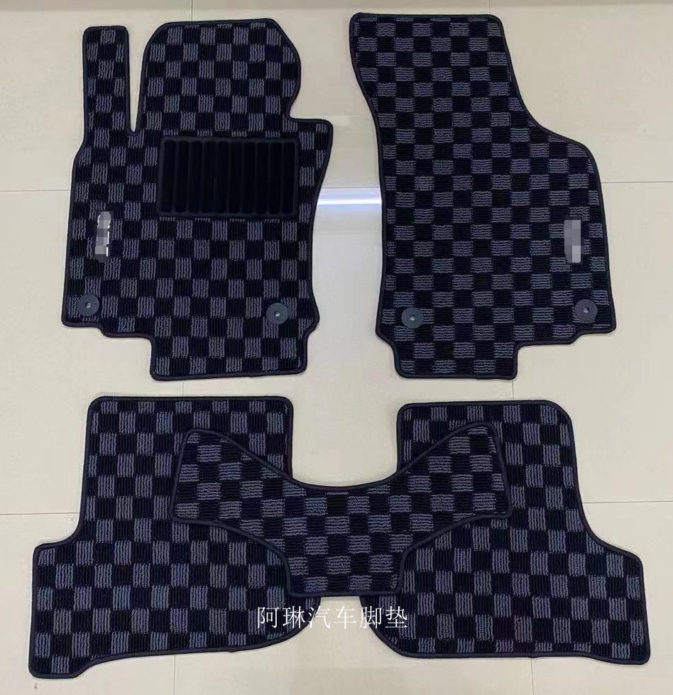 Подходит для Volkswagen Golf 45678 45678 оригинальный заводской коврик в шахматном порядке для защиты окружающей среды Изображение 1