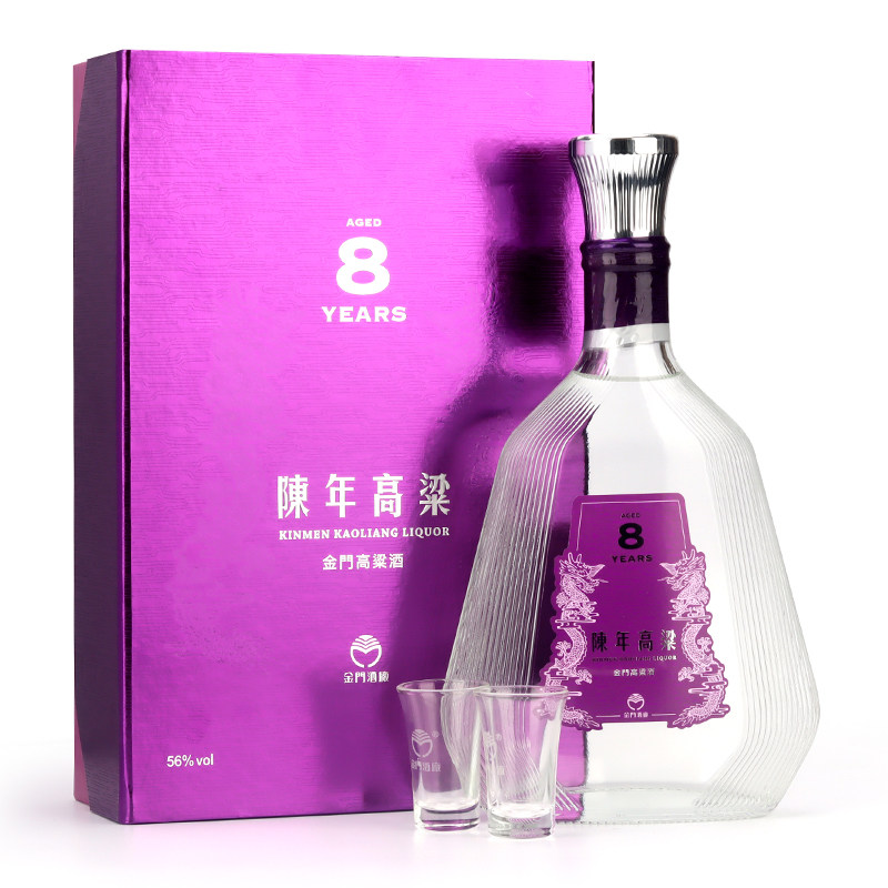 金门高粱酒8年陈高56度600ml原装送礼盒装金门8年陈高高粱酒评价- 淘宝网