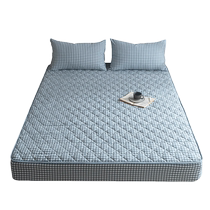 Muji 100% cotton pure cotton bed sheet quilted mattress protector bed cover 2023 new bed cover cover for all seasons