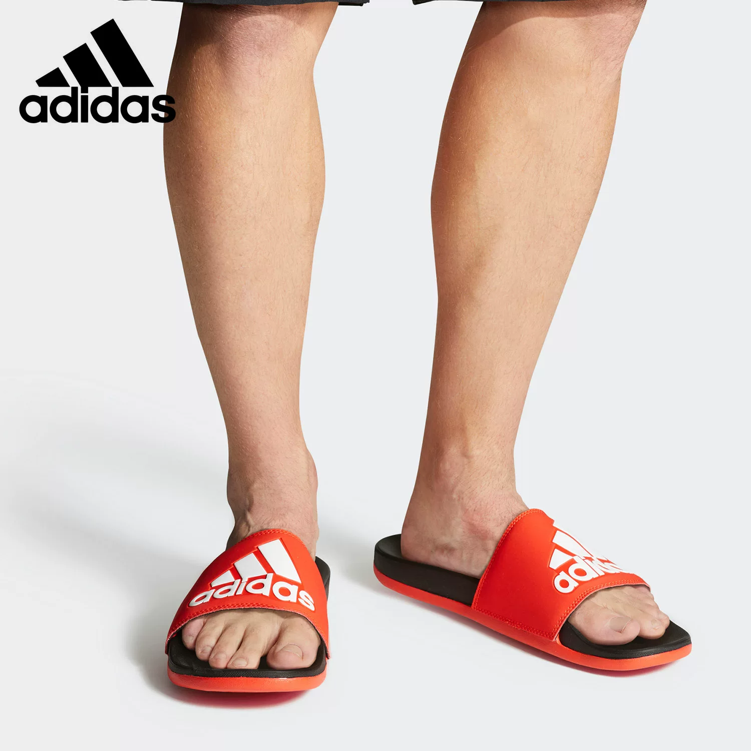 Износостойкие спортивные тапочки Adidas для мужчин и женщин для отдыха, тренд сезона