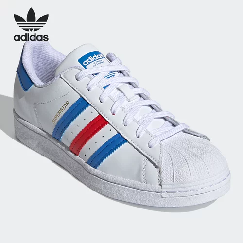 Adidas/Adidas Мужские и женские повседневные кроссовки с открытым носком Authentic Clover SUPERSTAR H68095