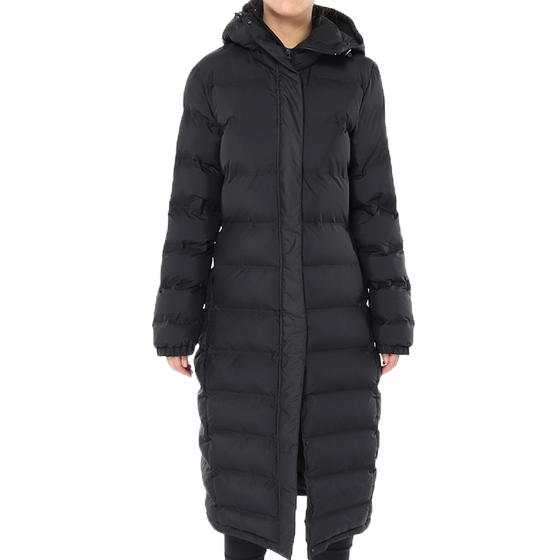 Adidas/Adidas authentic winter women's long warm and casual hooded sports cotton jacket CY8647