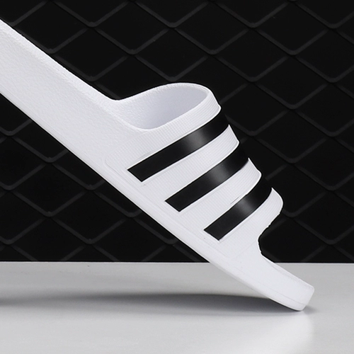 Adidas/Adidas Подлинный Adilette Aqua Men and Women Three -Cliped Slimpers F35539